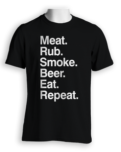 BBQ Shirt - Meat, Repeat