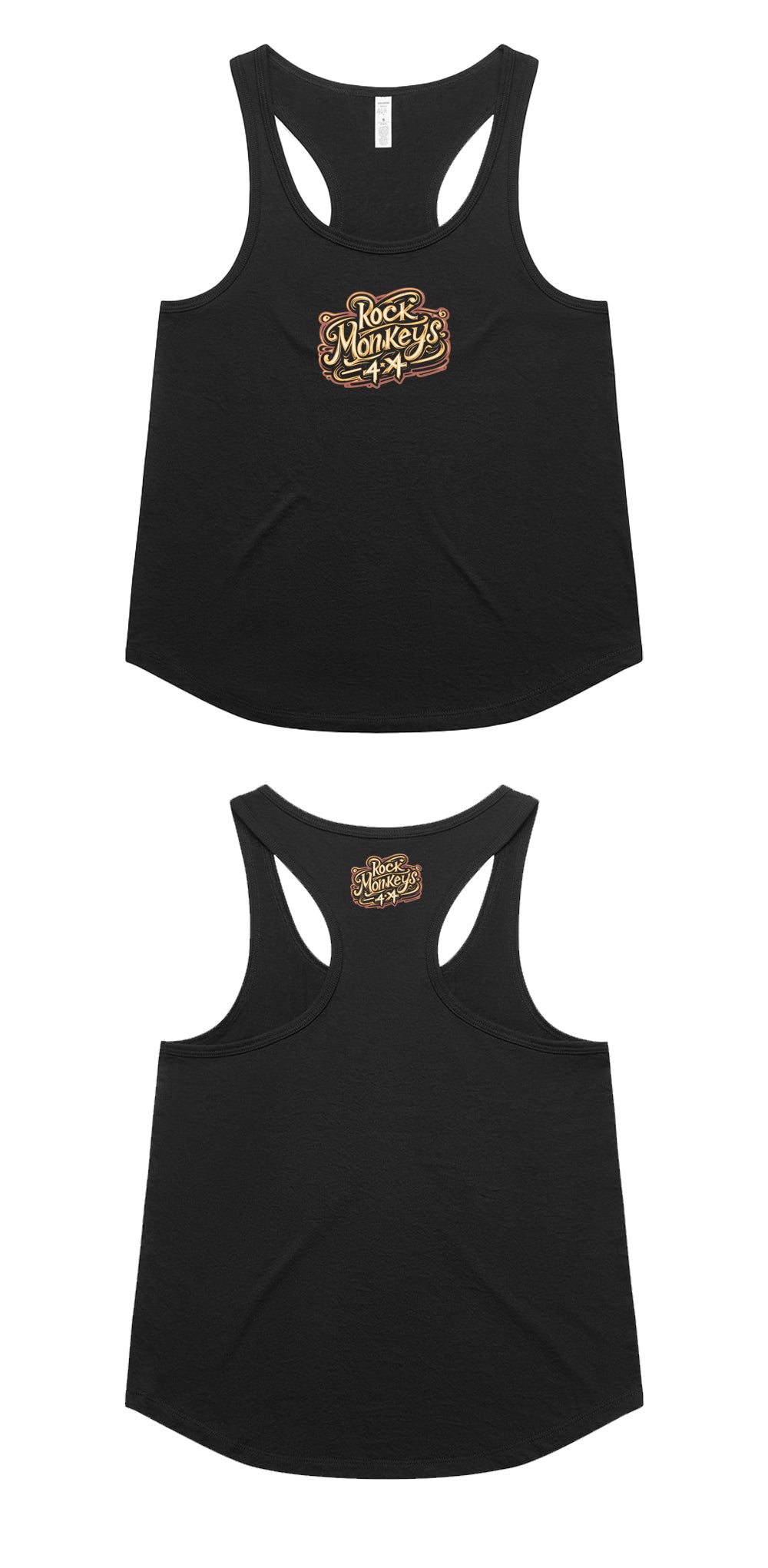 Rock Monkeys Womens Racerback