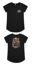 Load image into Gallery viewer, Rock Snake Women&#39;s Scoop Neck Tee
