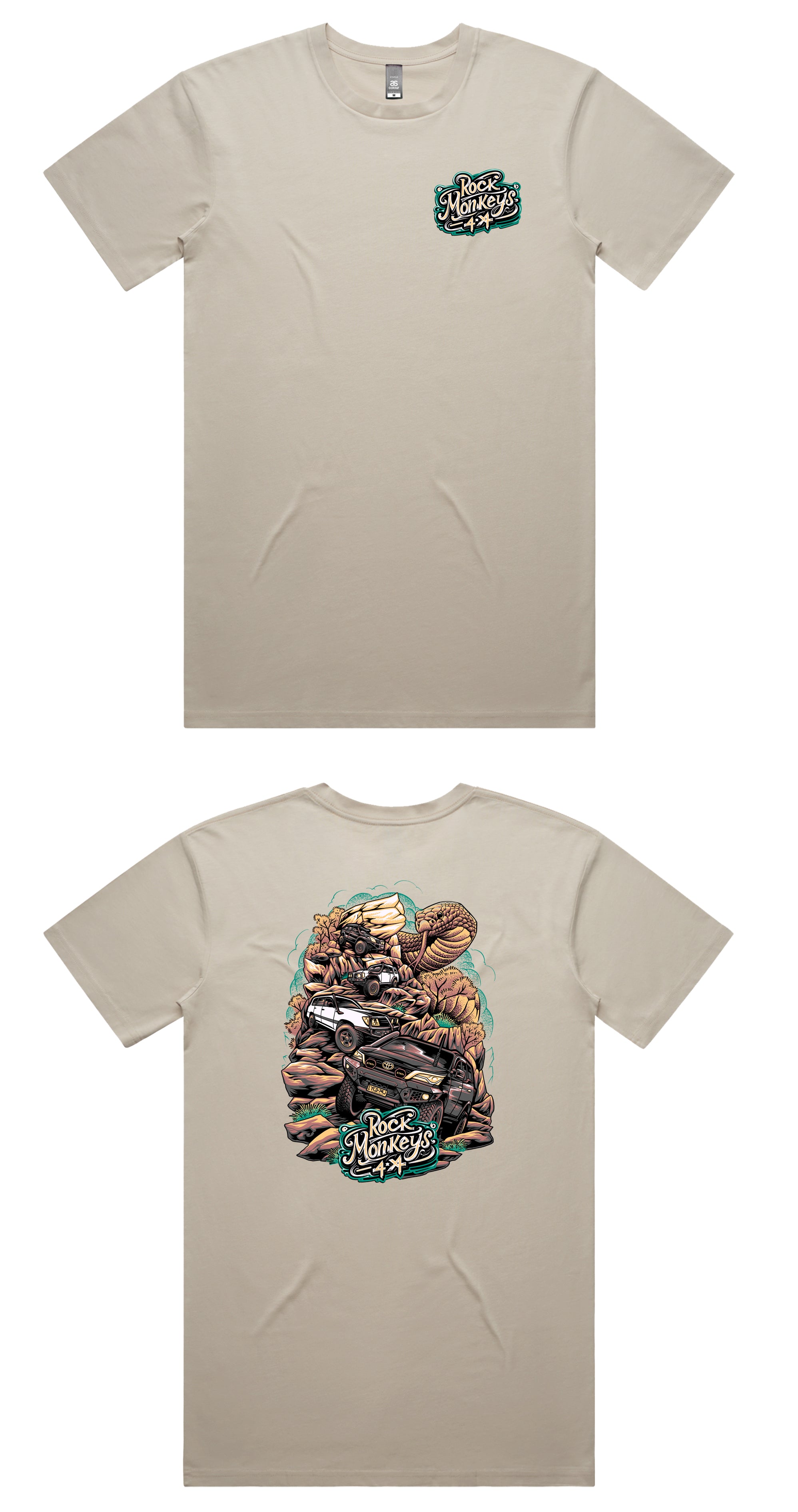 Rock Snake Mens Tee