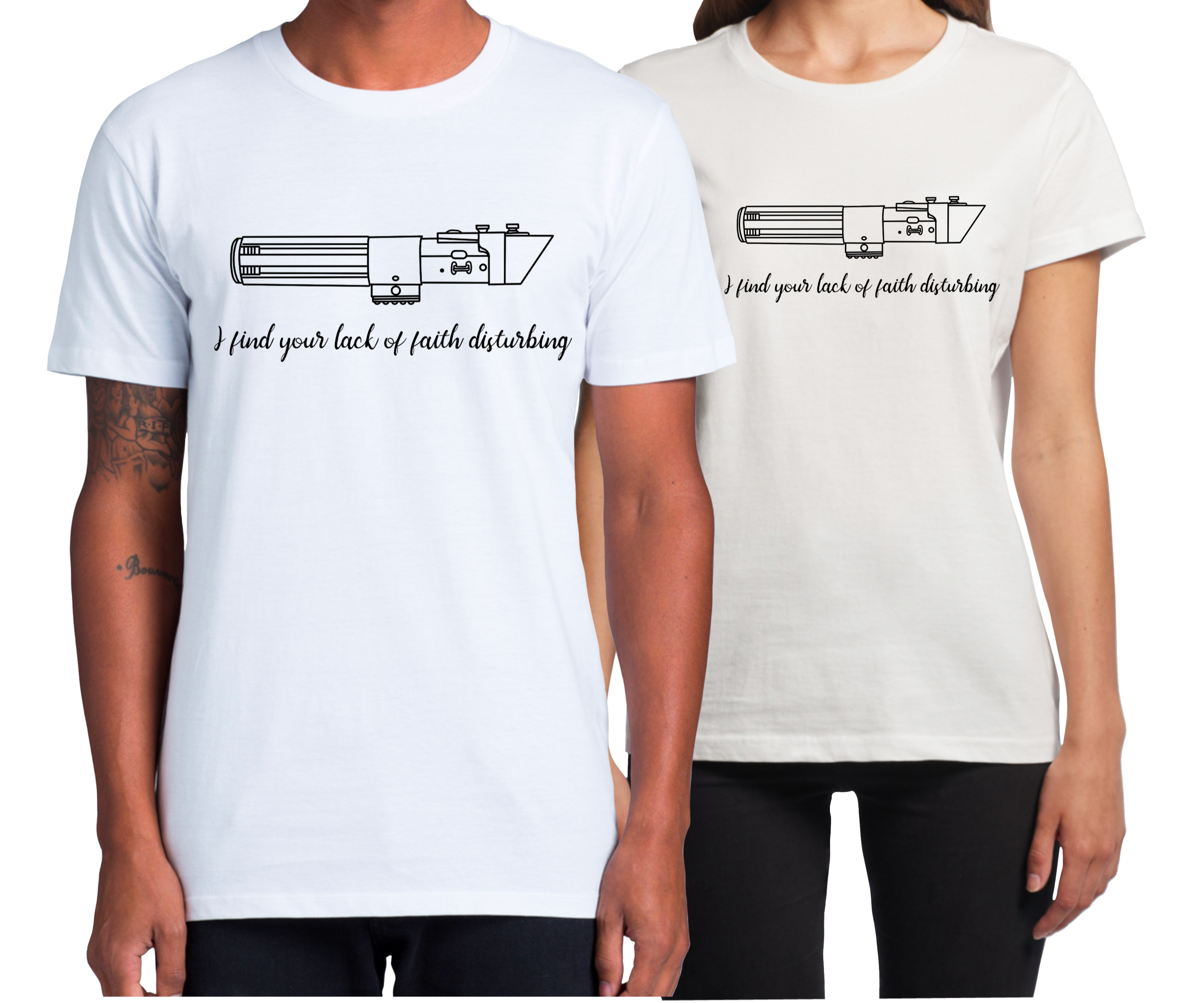 I Find your Lack of Faith Disturbing T-Shirt