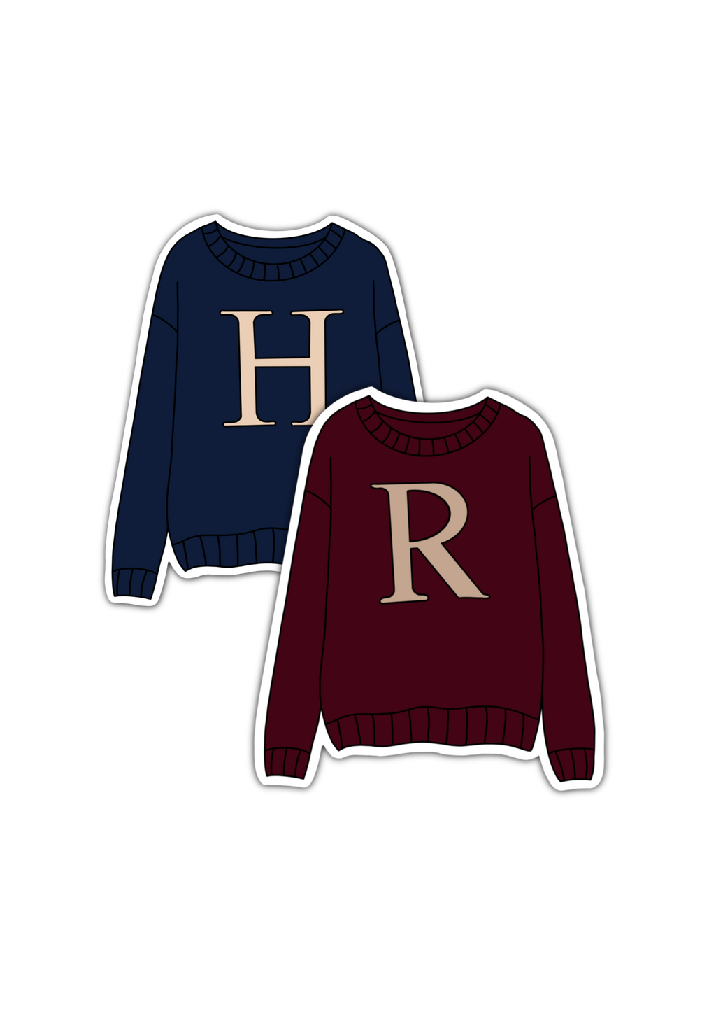 Harry Christmas Sweater Sticker