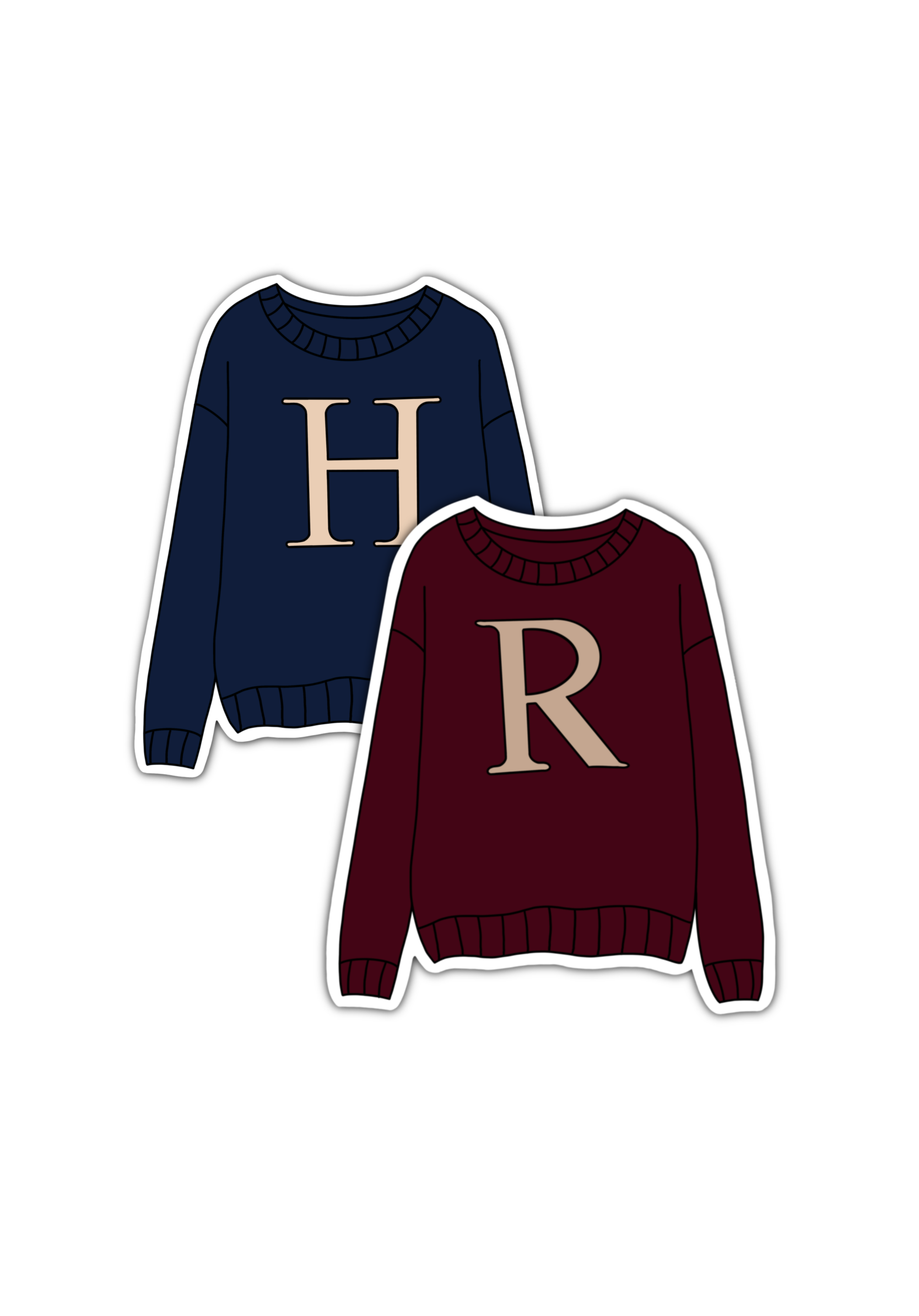 Harry Christmas Sweater Sticker