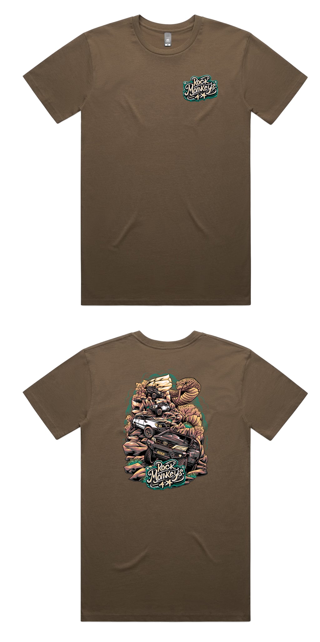 Rock Snake Mens Tee
