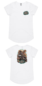 Rock Snake Women's Scoop Neck Tee