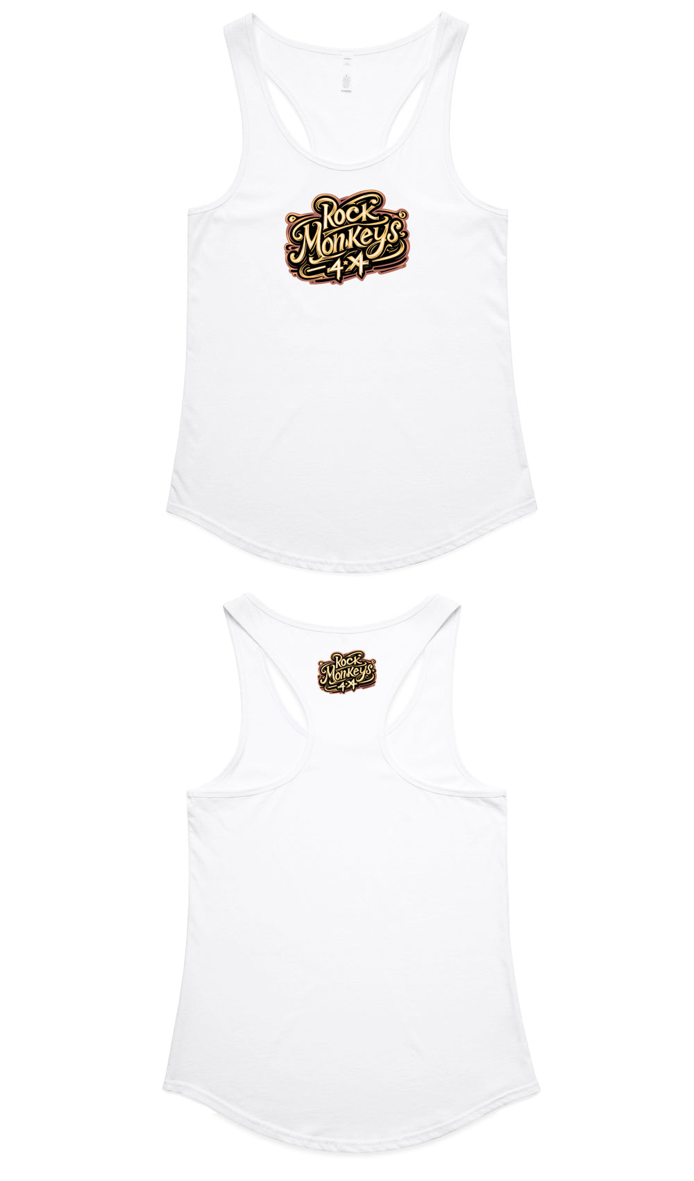 Rock Monkeys Womens Racerback
