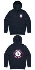 Hawkesbury Free Skiers | Pink Logo, Navy Stencil