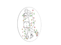 Nick and Charlie Sticker
